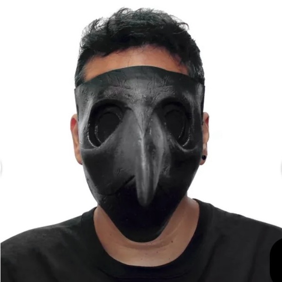 HALLOWEEN Plague Doctor Half Mask! - Picture 5 of 7